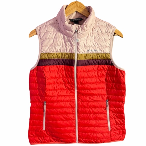 Eddie Bauer Jackets & Blazers - Eddie Bauer EB650 Down Quilted Full Zip Vest Womens Size Medium